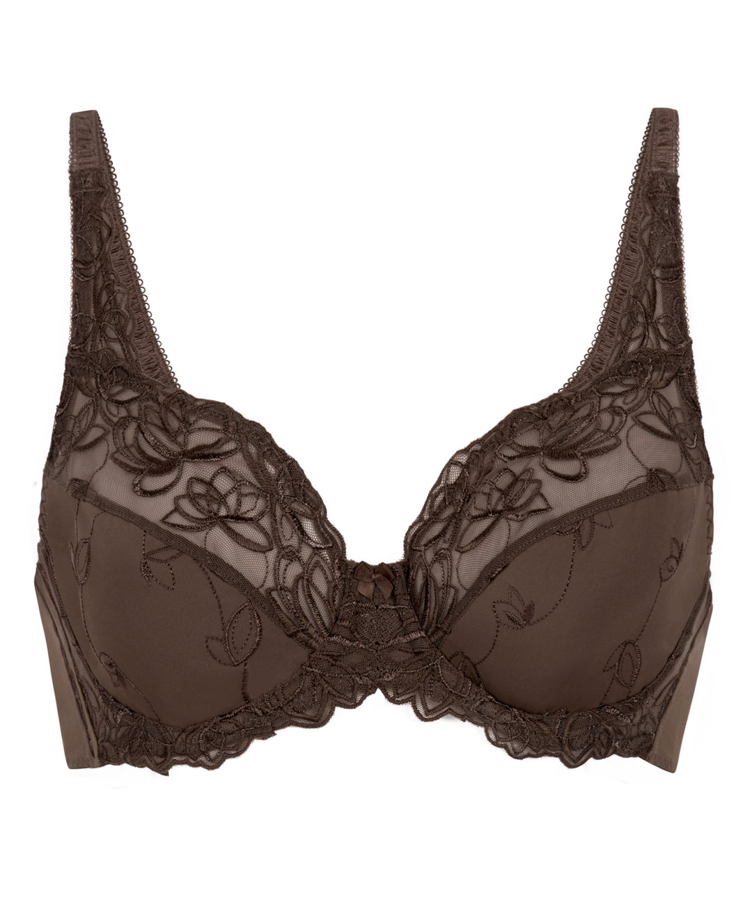 Diva Non-Padded Underwired Bra - Peppercorn