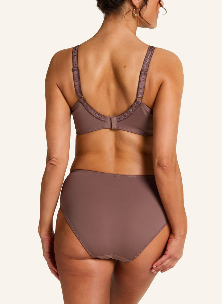 Diva High Knickers - Peppercorn