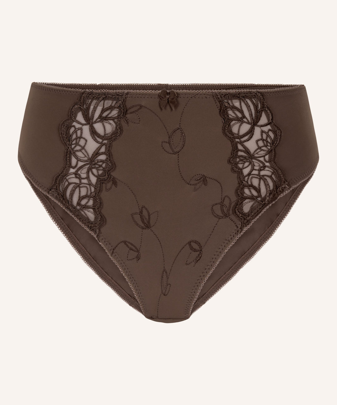 Diva High Knickers - Peppercorn