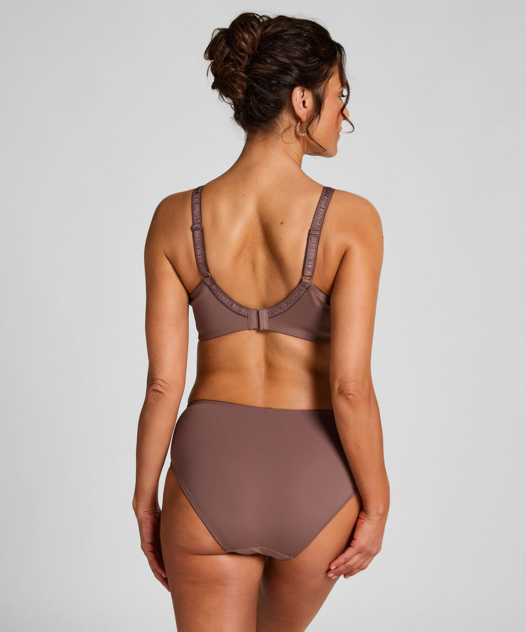 Diva High Knickers - Peppercorn