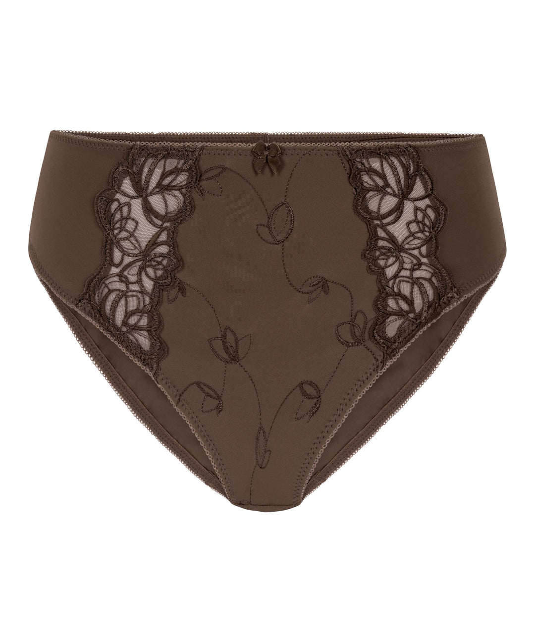 Diva High Knickers - Peppercorn