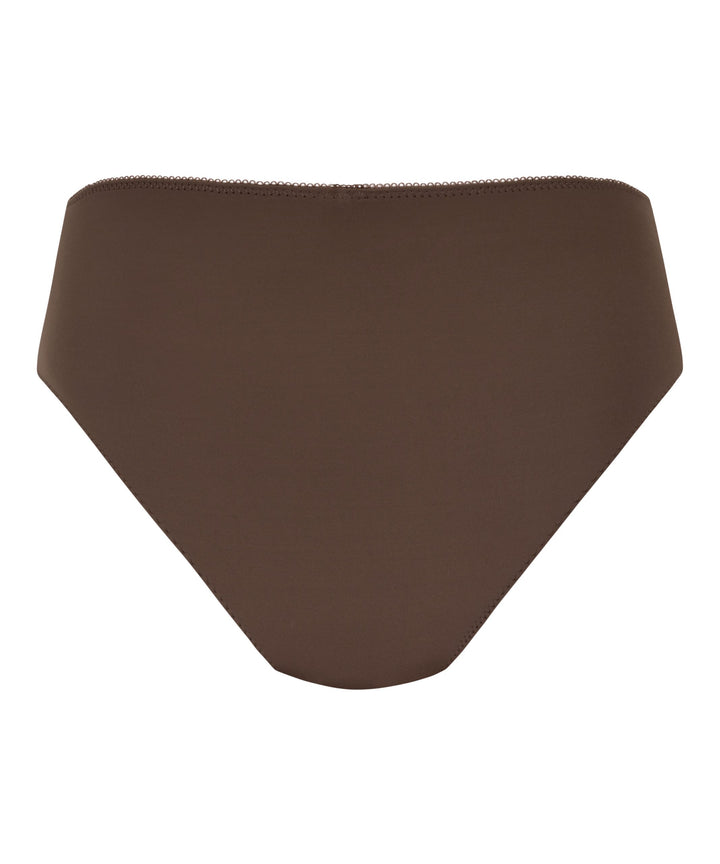 Diva High Knickers - Peppercorn