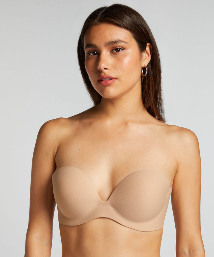 Padded Stick on bra wing - Nude