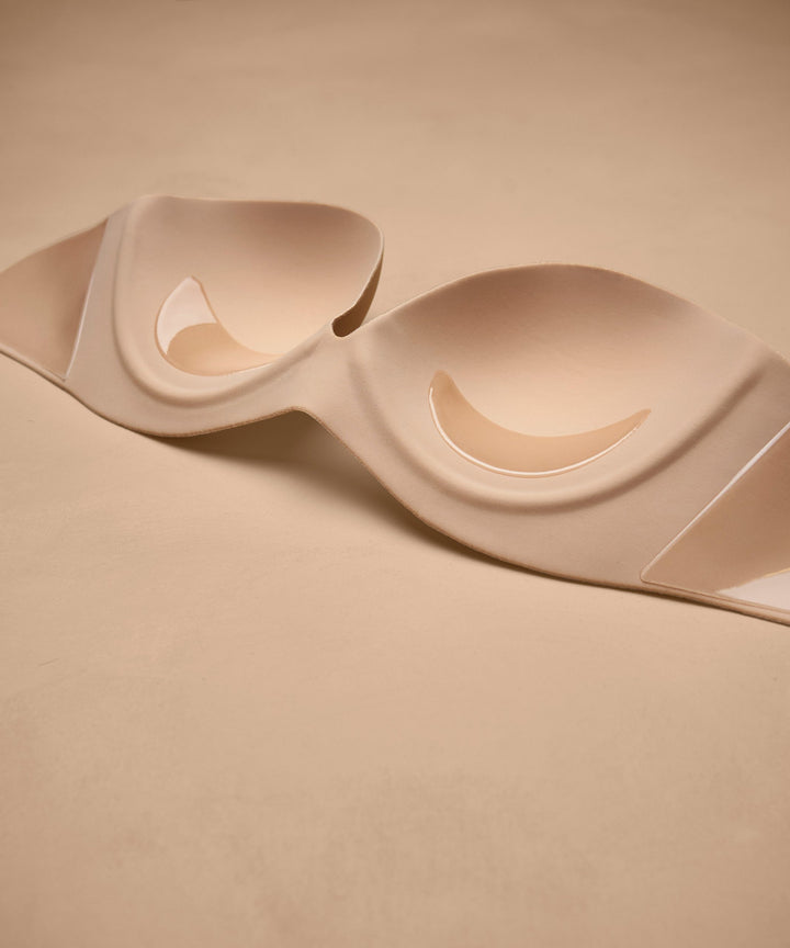 Padded Stick on bra wing - Nude