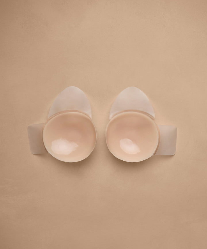 Silicone Stick On Lift Pads Wing - Nude