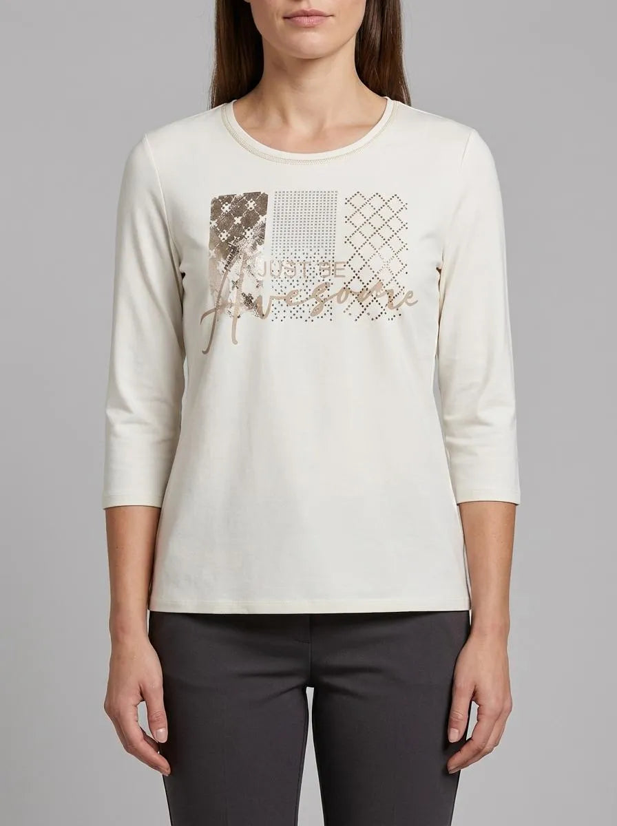Basic T-Shirt 3/4 Sleeve
