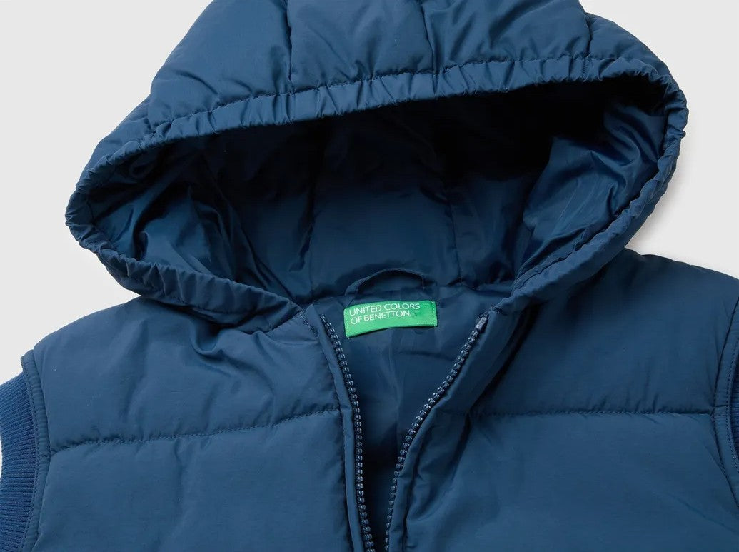 Fake Down Jackets - Blue