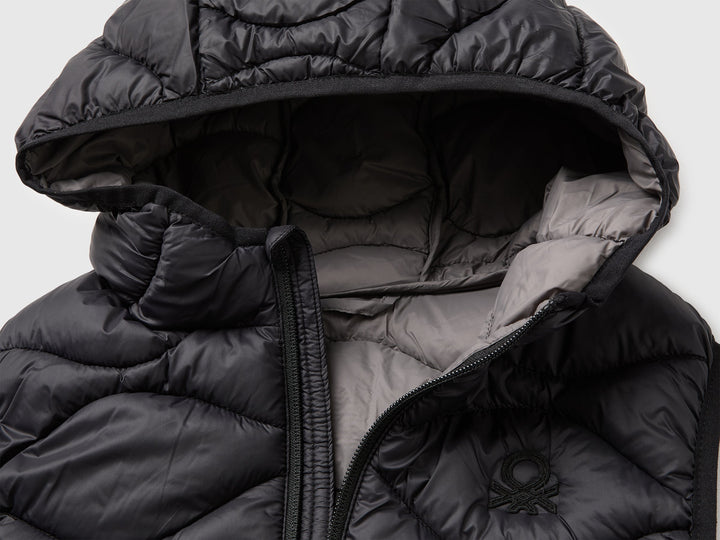 Fake Down Jackets - Black
