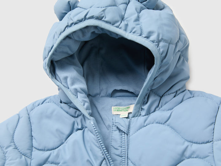 Fake Down Jackets - Blue
