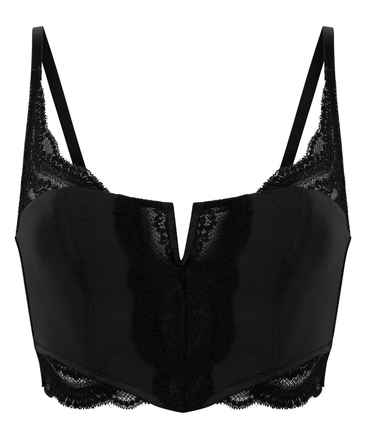 Bronte Bralette - Caviar