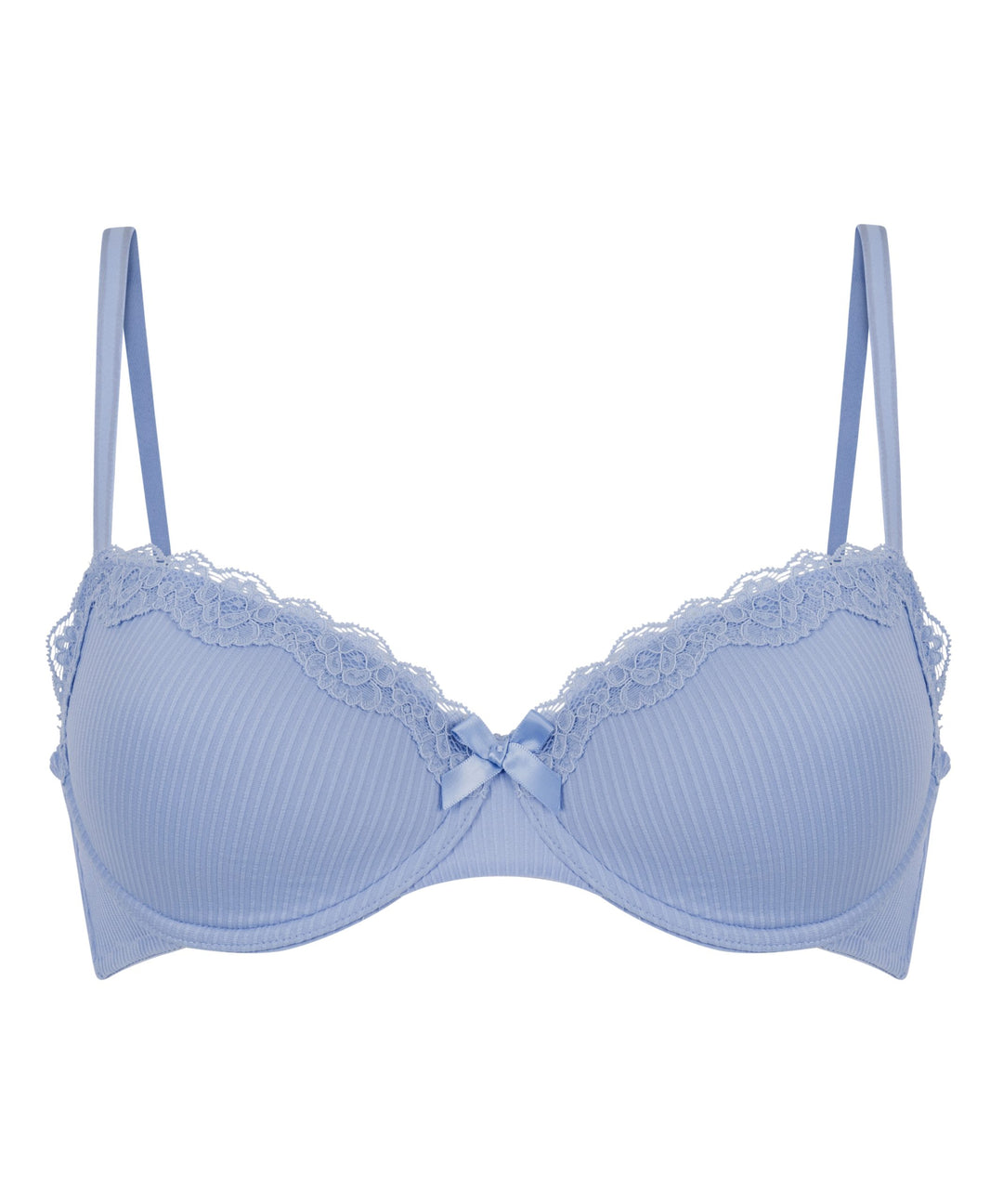 Lola Padded Underwired Bra - Bel Air Blue