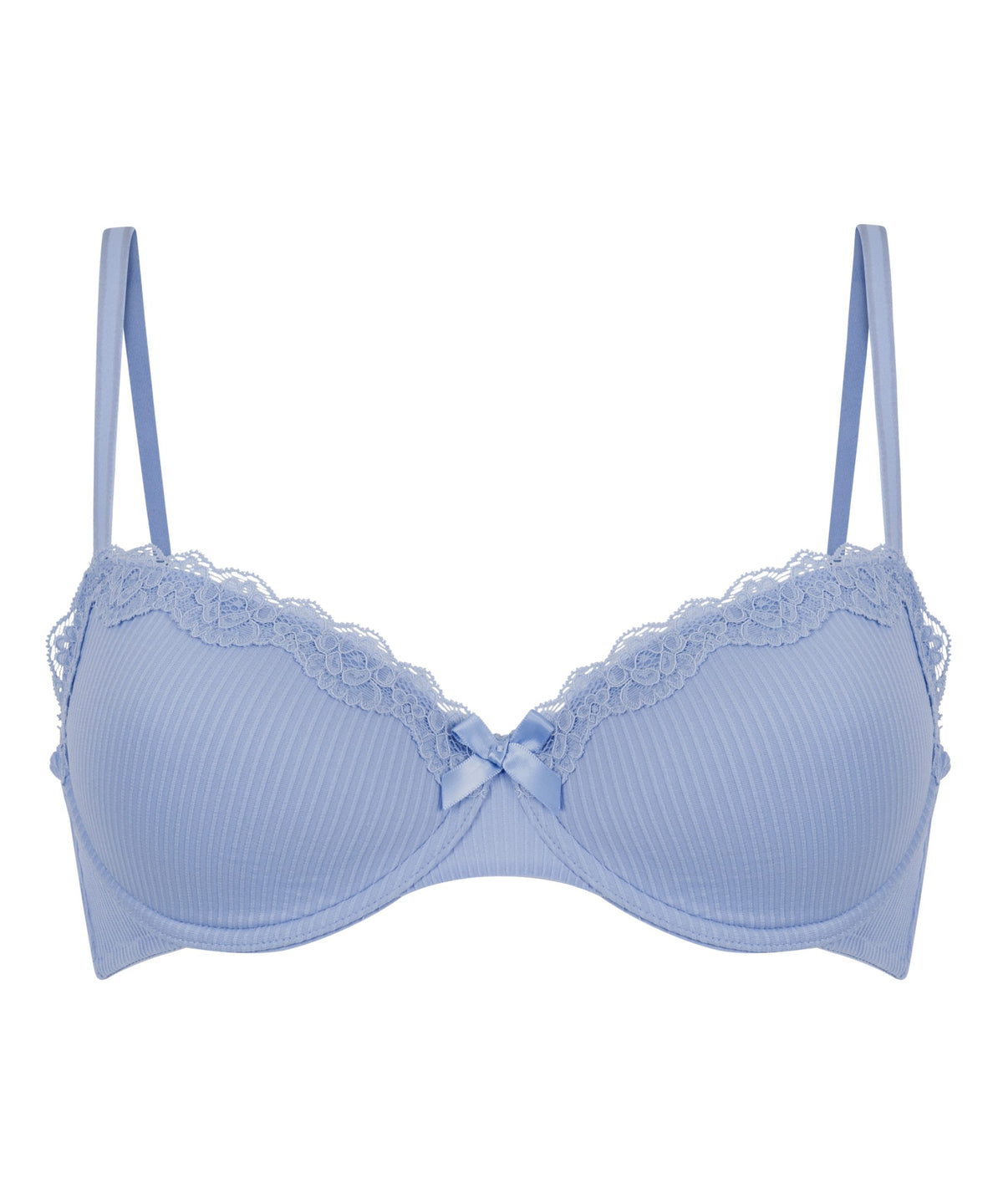 Lola Padded Underwired Bra - Bel Air Blue