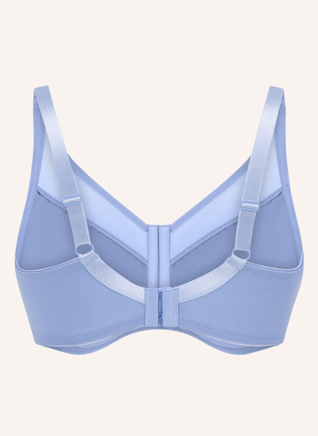 Nina Non-Padded Underwired Minimizer Bra - Bel Air Blue