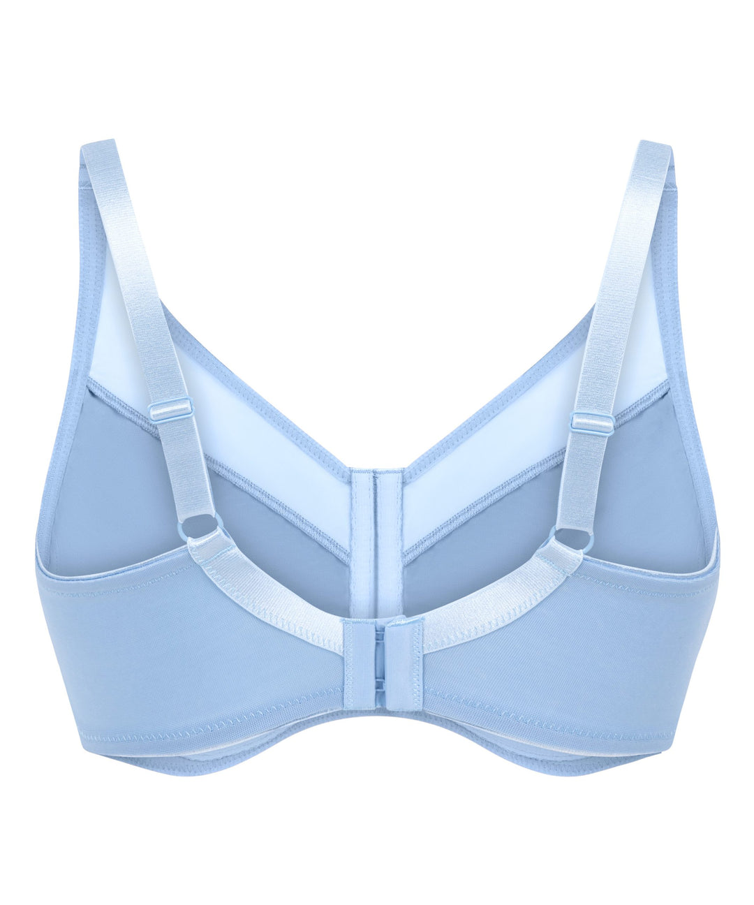 Nina Non-Padded Underwired Minimizer Bra - Bel Air Blue