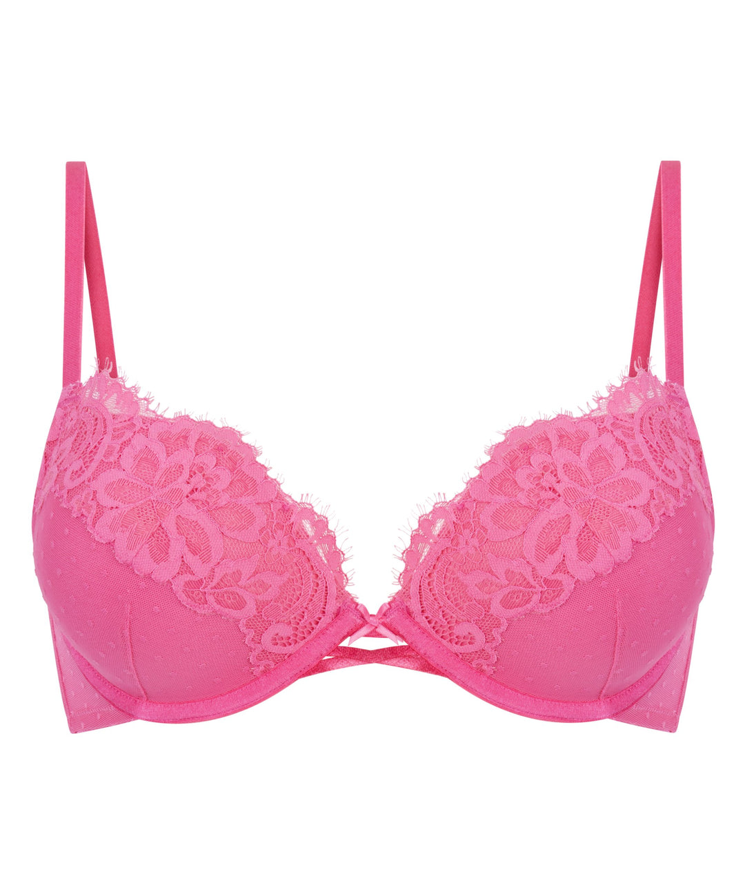 Harmony Padded Push-Up Underwired Bra - Sangria Sunset