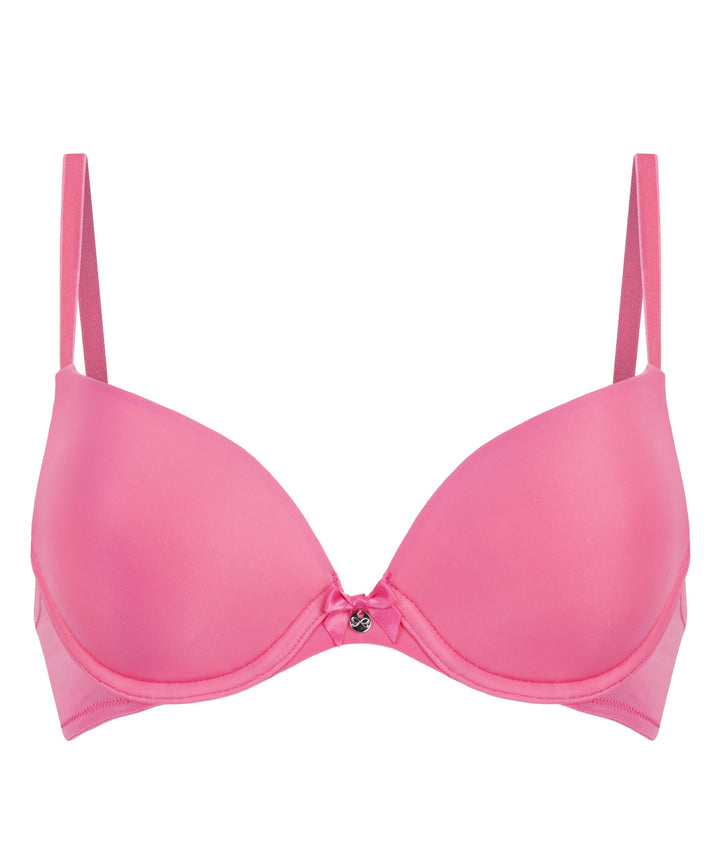 Plunge Padded Underwired Bra - Sangria Sunset