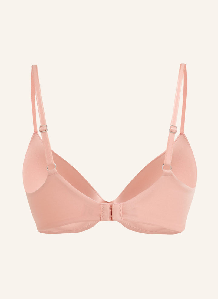 Mona padded non-underwired bra - Rose Tan