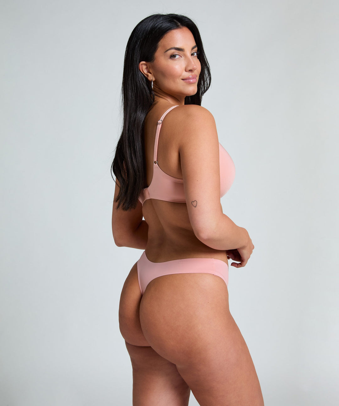 Mona padded non-underwired bra - Rose Tan