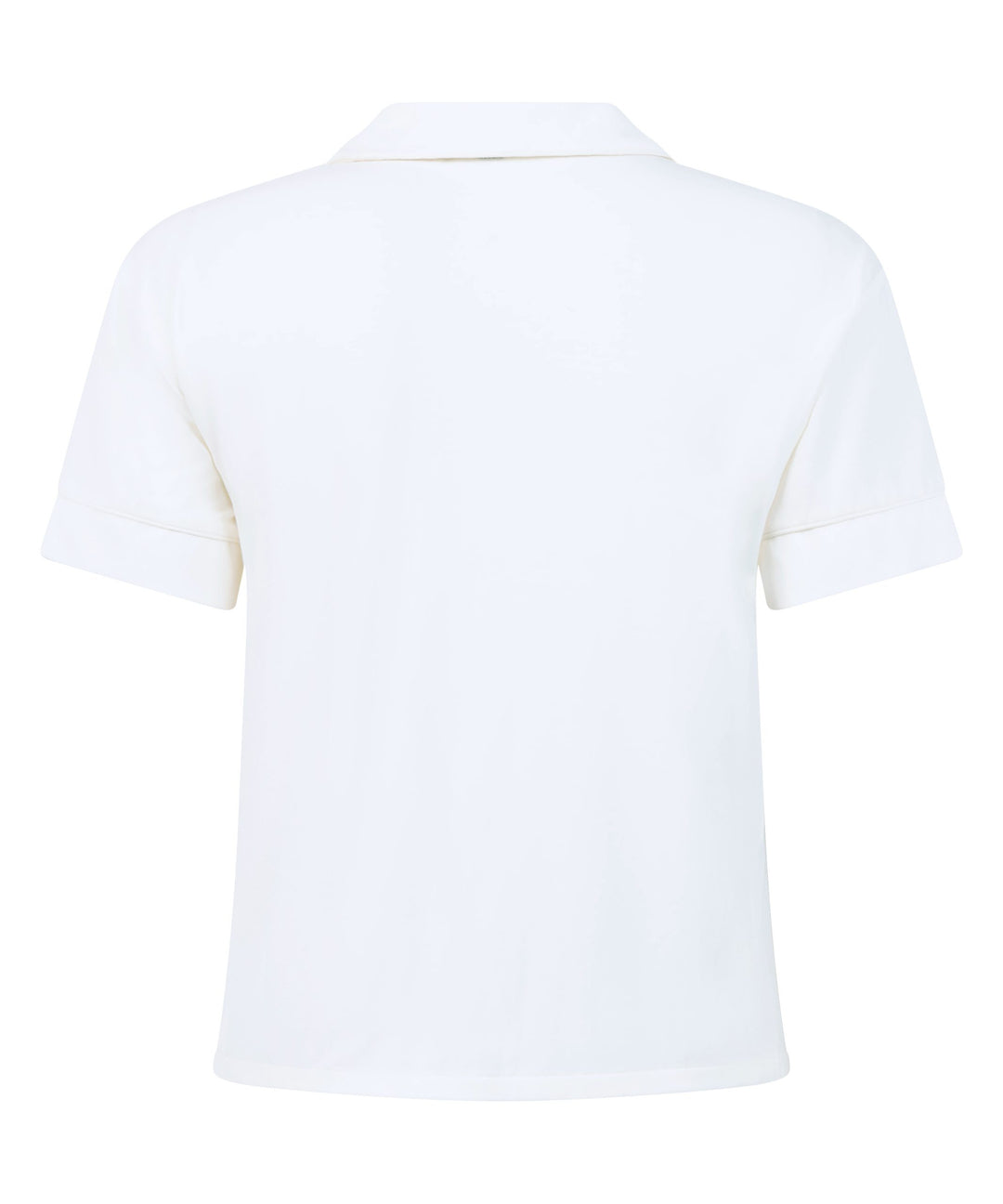 Essential Jersey Short-Sleeved Jacket - Whisper White