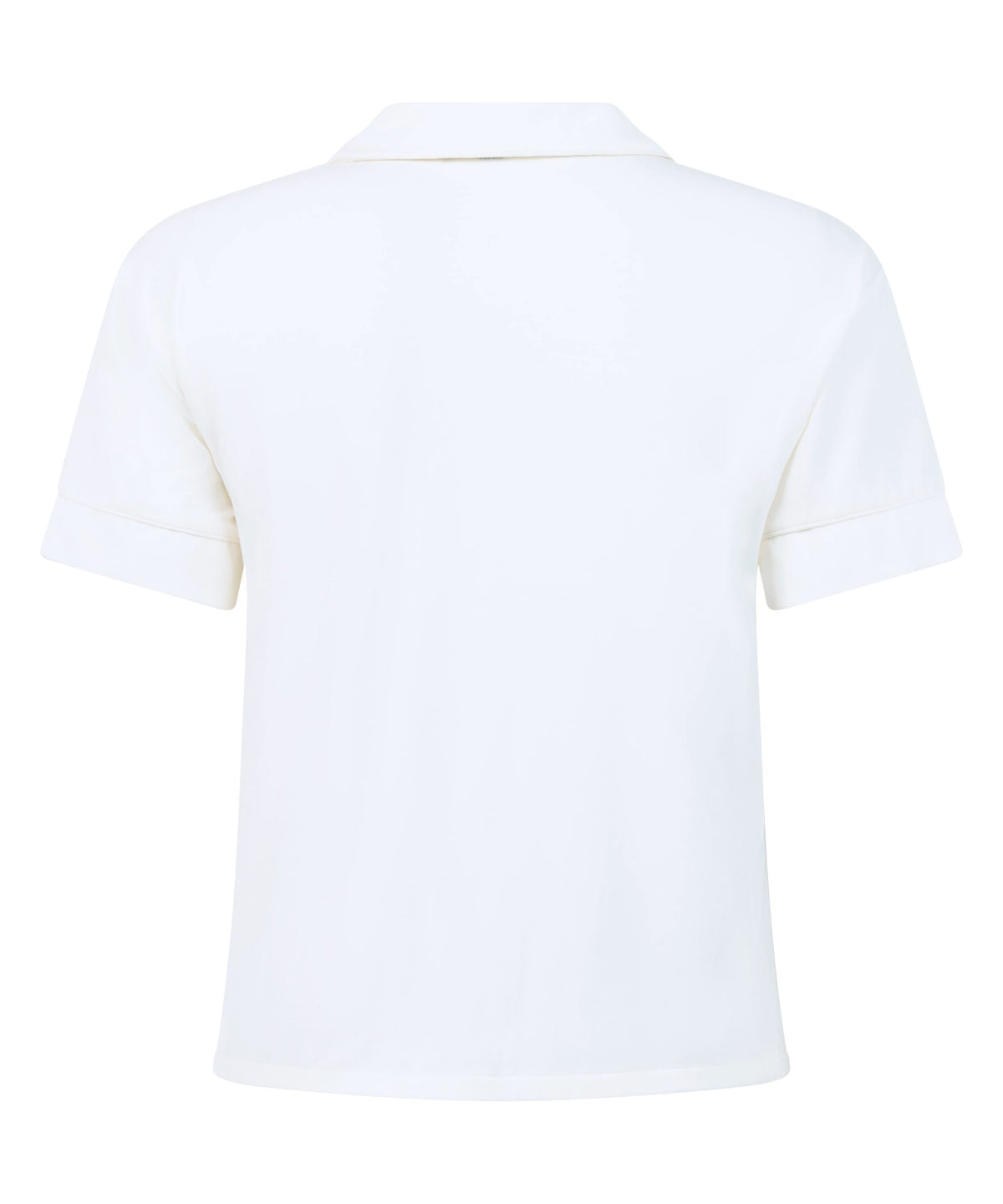 Essential Jersey Short-Sleeved Jacket - Whisper White