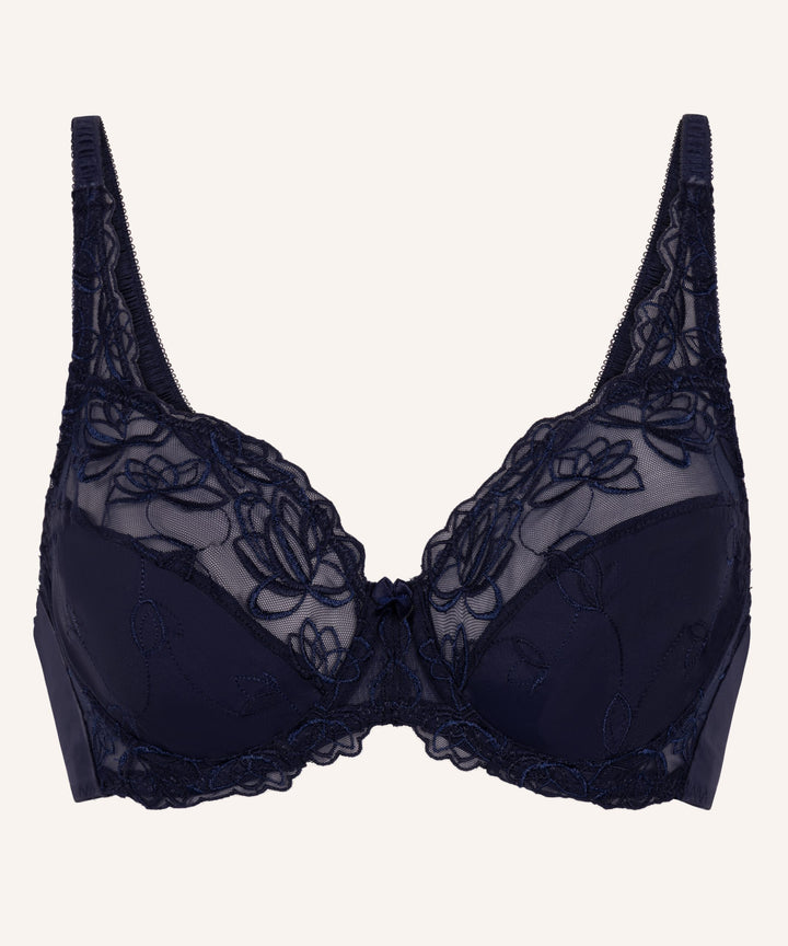 Diva Non-Padded Underwired Bra - Peacoat
