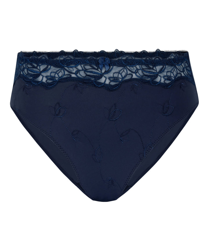 Diva High Knickers - Peacoat