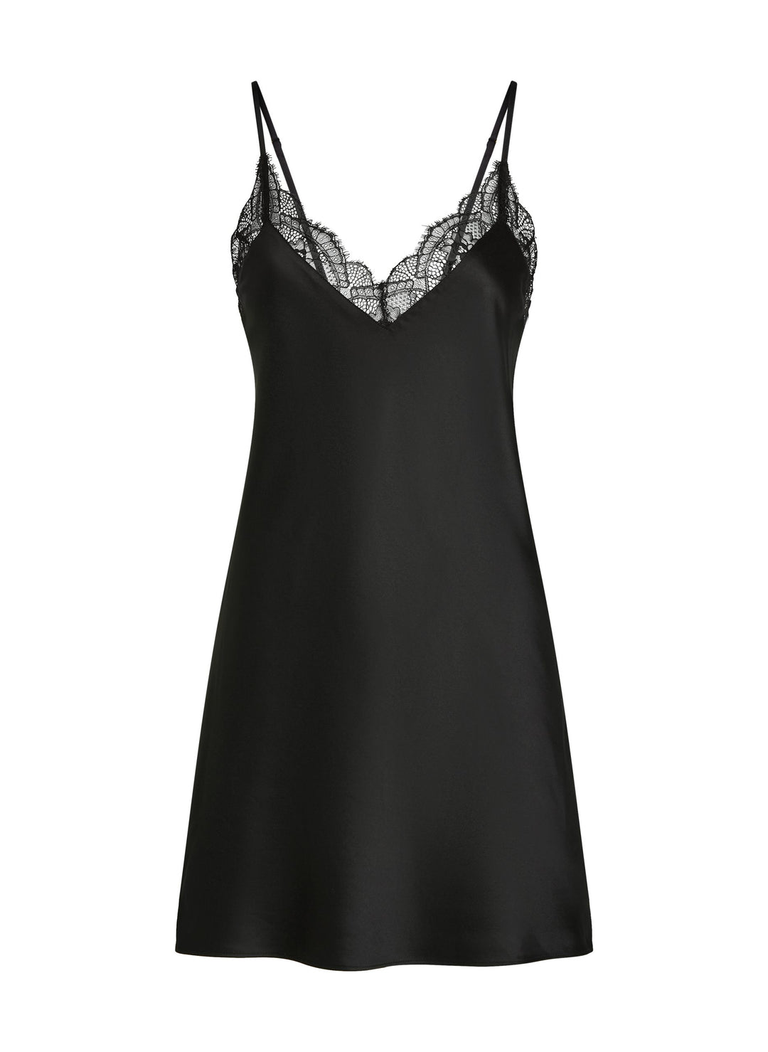 Slipdress Lace - Black