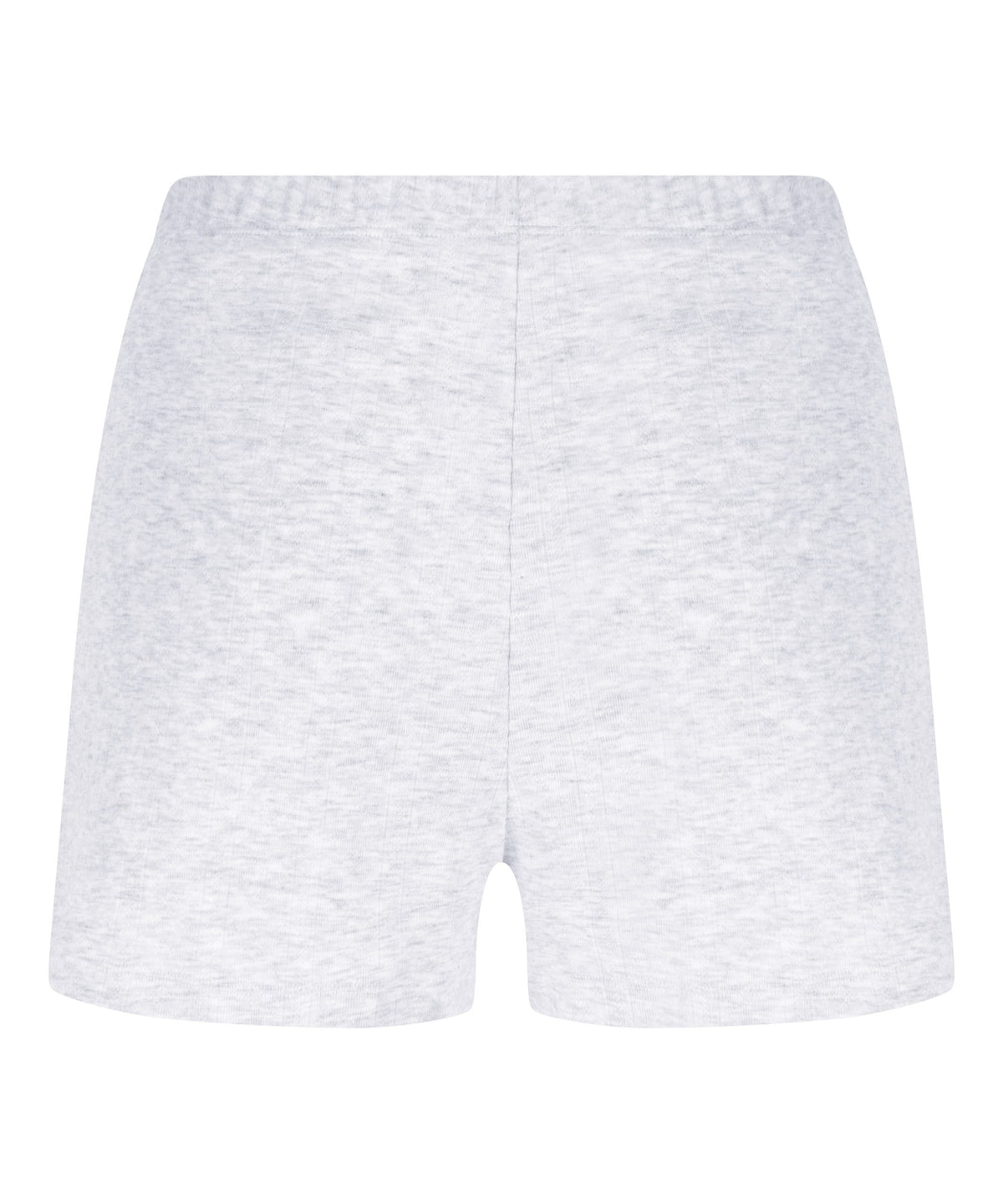 Pointelle shorts - White Grey Melee