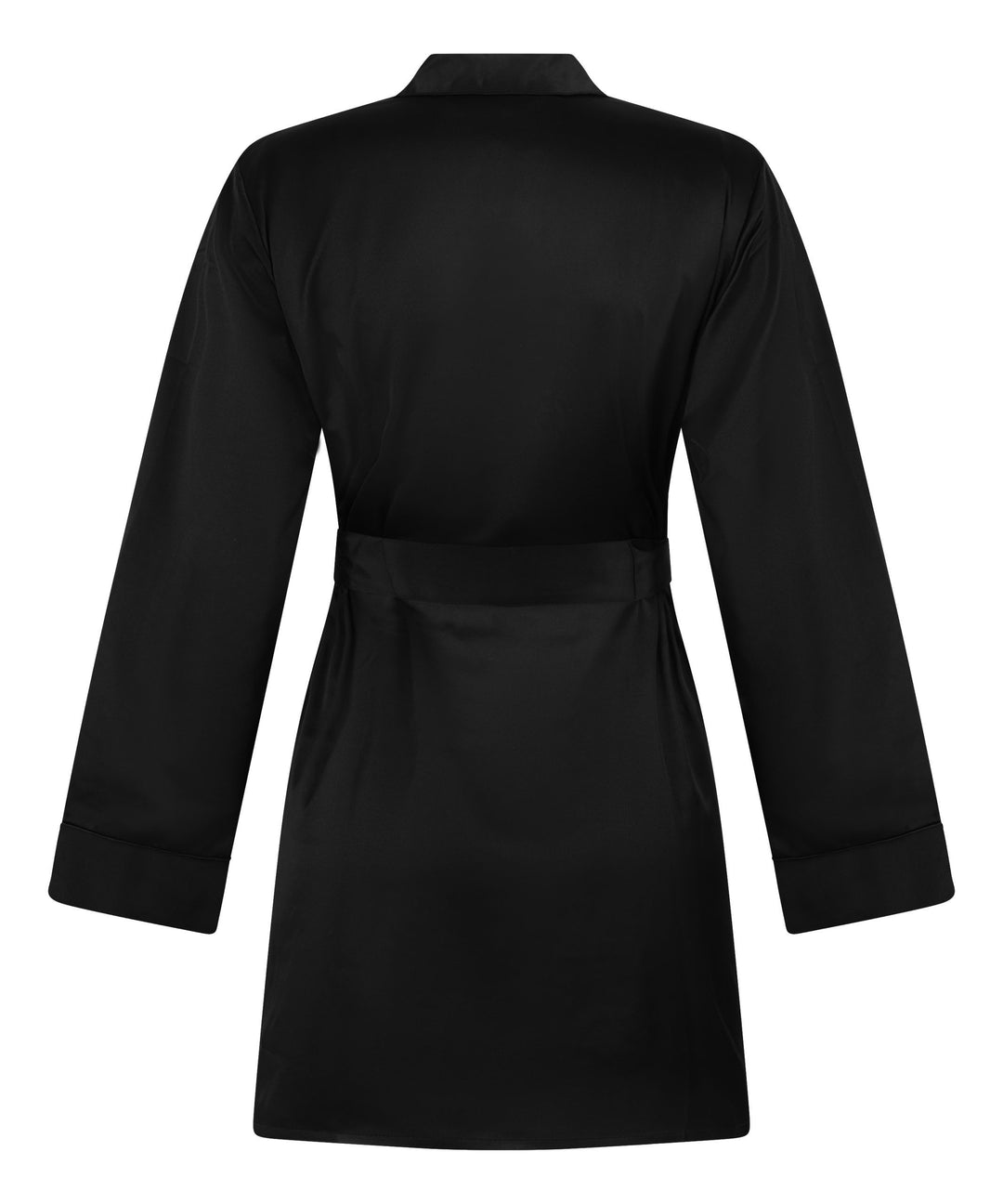 Satin kimono - Black