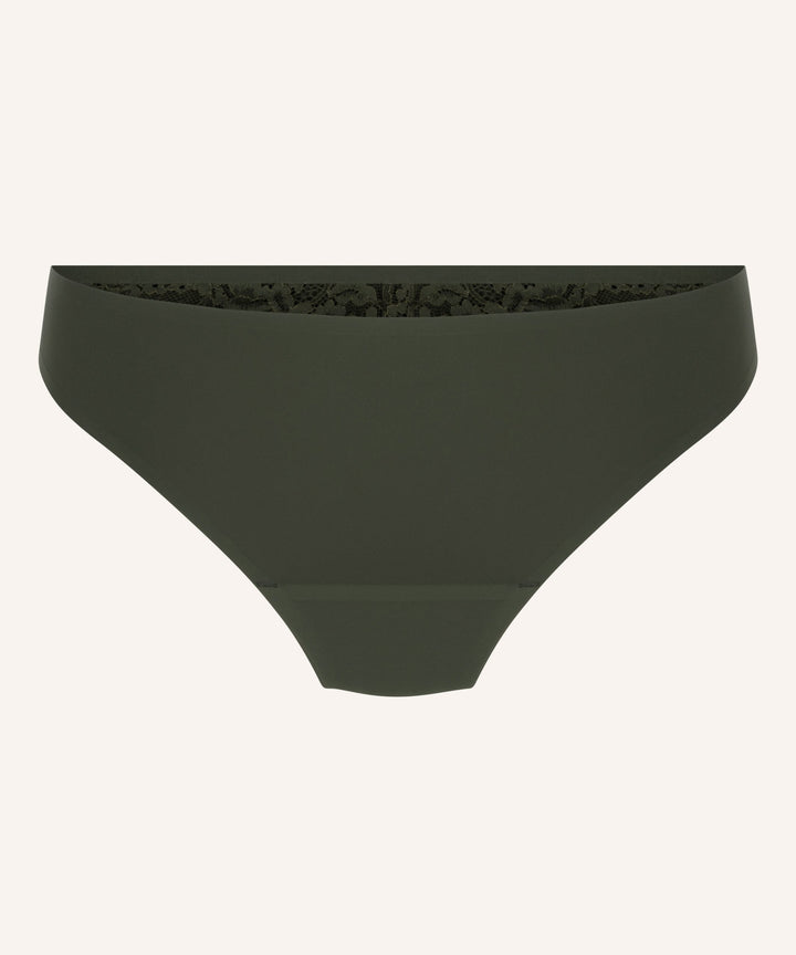 Plunge Padded Underwired Bra - Deep Depths