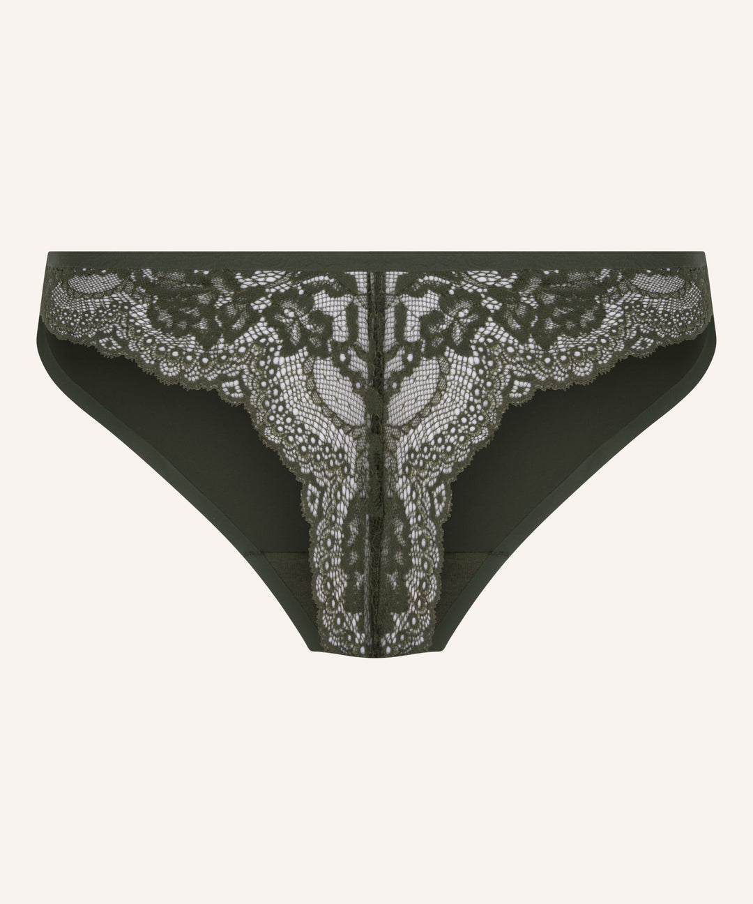 Plunge Padded Underwired Bra - Deep Depths