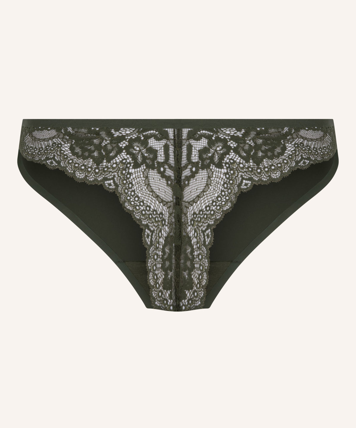 Plunge Padded Underwired Bra - Deep Depths