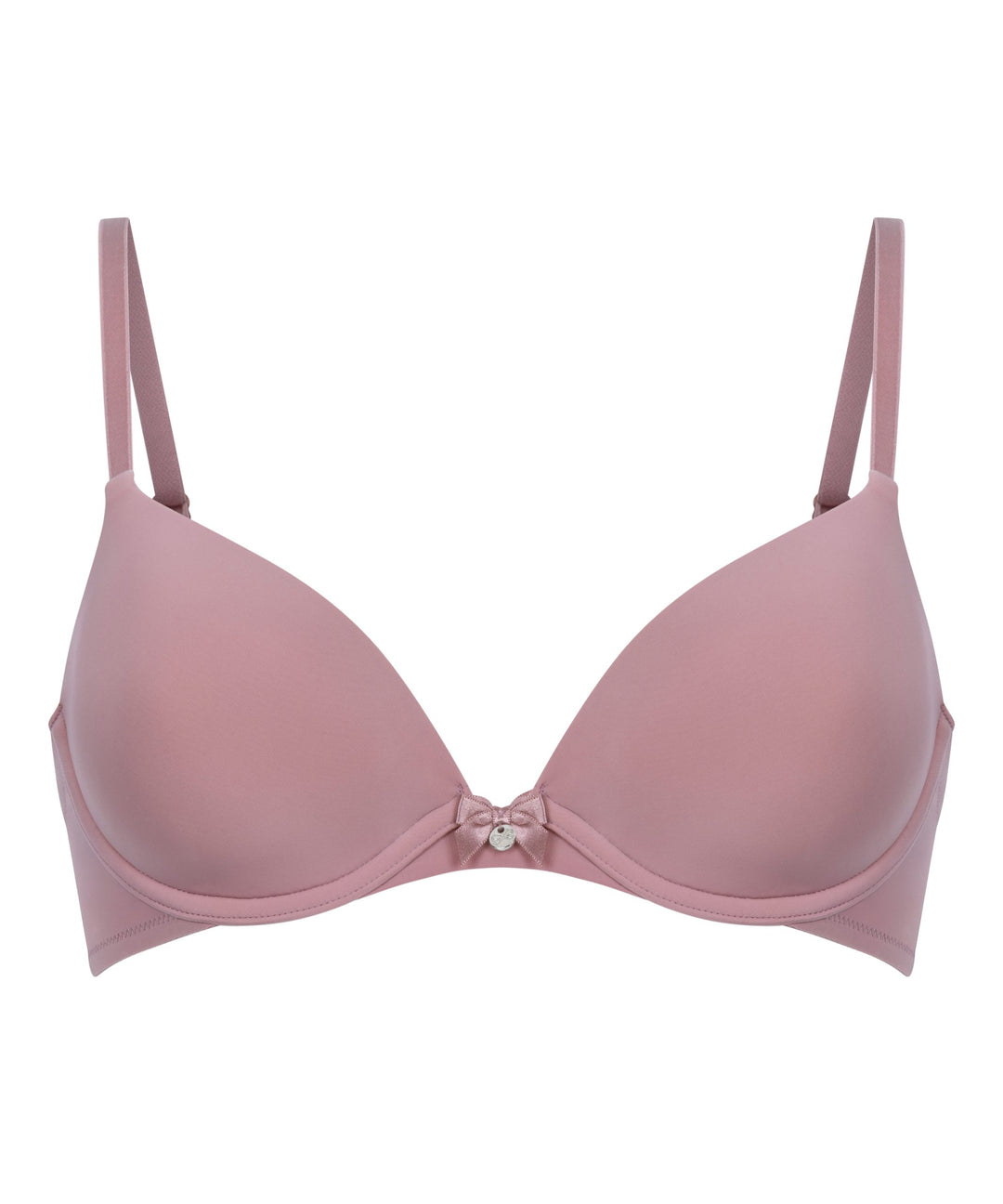 Plunge Padded Underwired Bra - Lilas