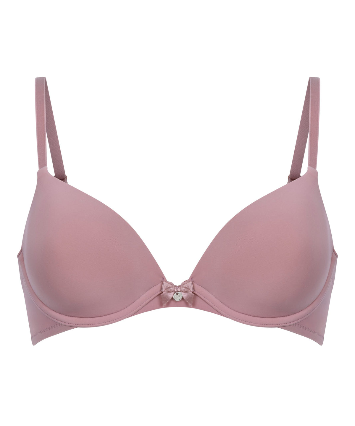 Plunge Padded Underwired Bra - Lilas