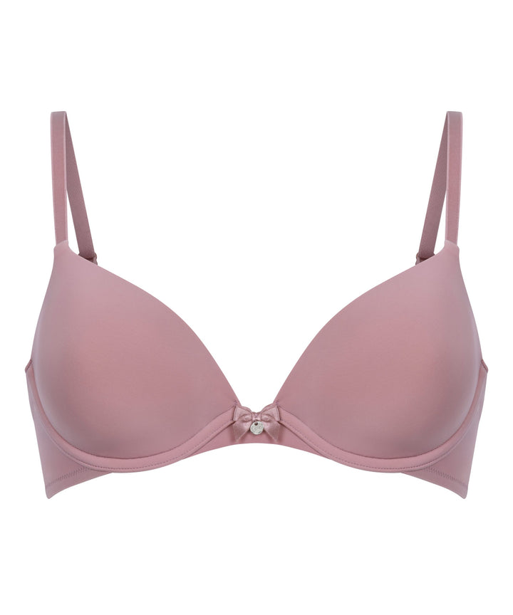 Plunge Padded Underwired Bra - Lilas