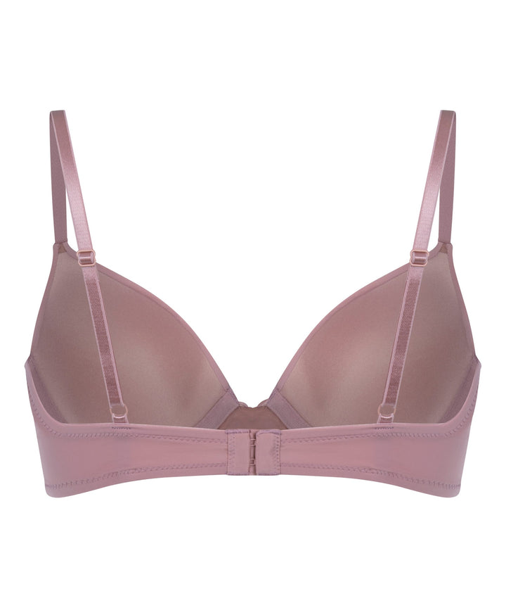 Plunge Padded Underwired Bra - Lilas