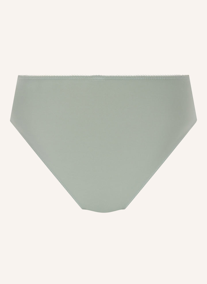 Diva High Knickers - Iceberg Green