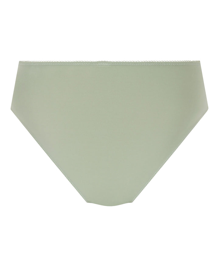 Diva High Knickers - Iceberg Green