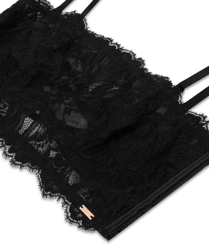 Grace Bralette - Caviar