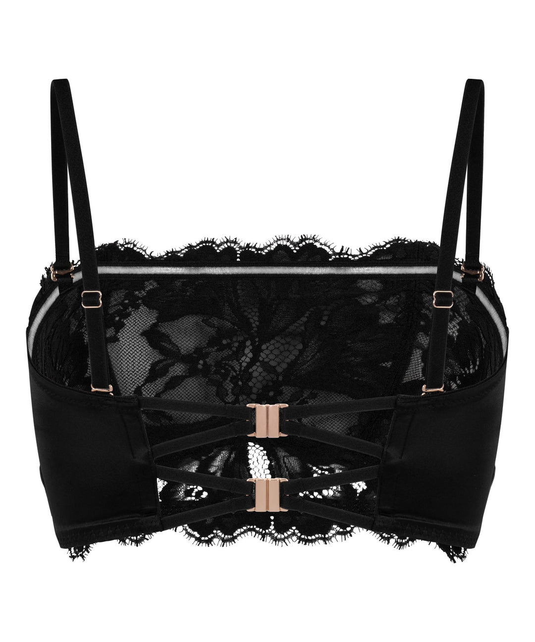 Grace Bralette - Caviar