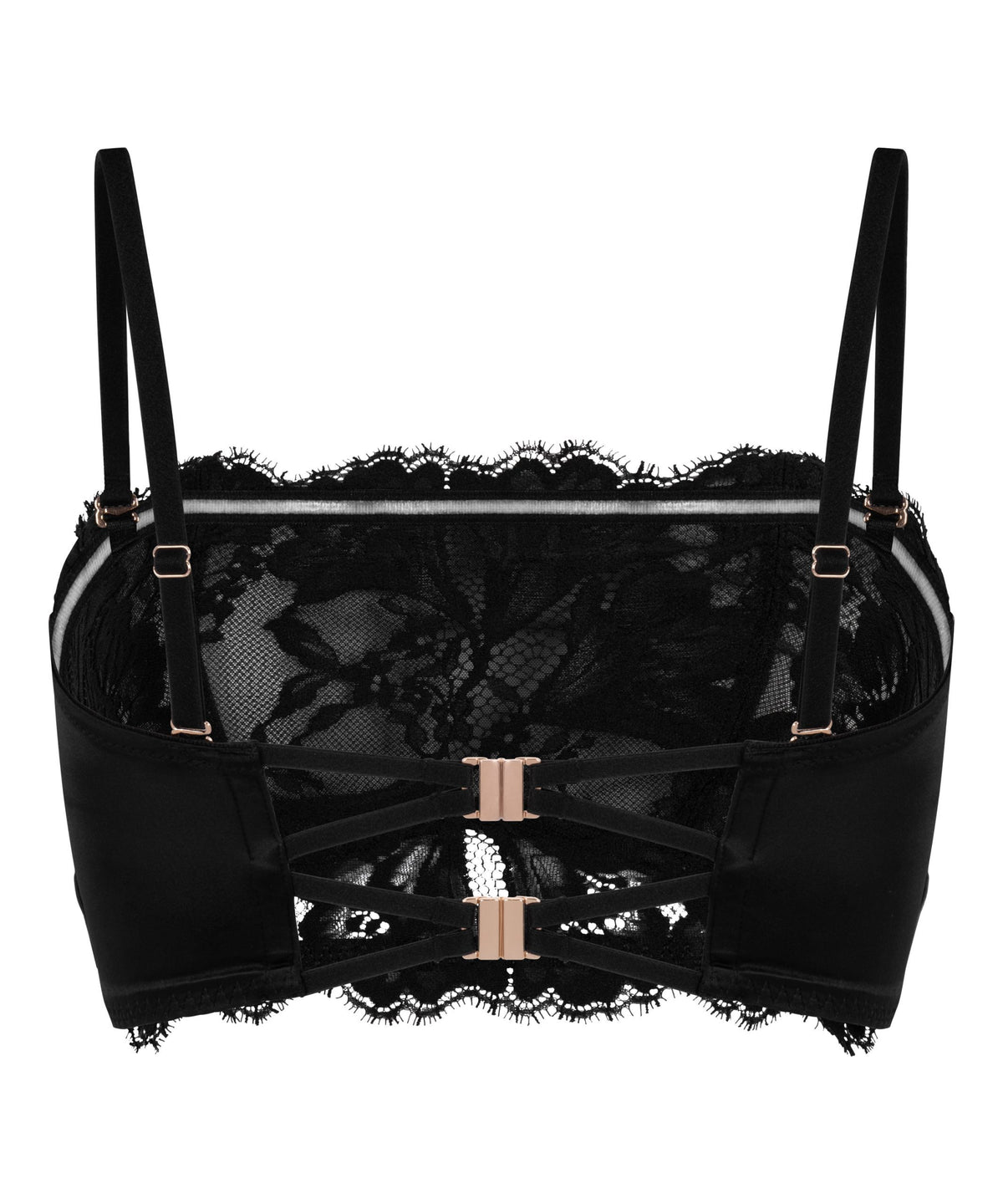 Grace Bralette - Caviar