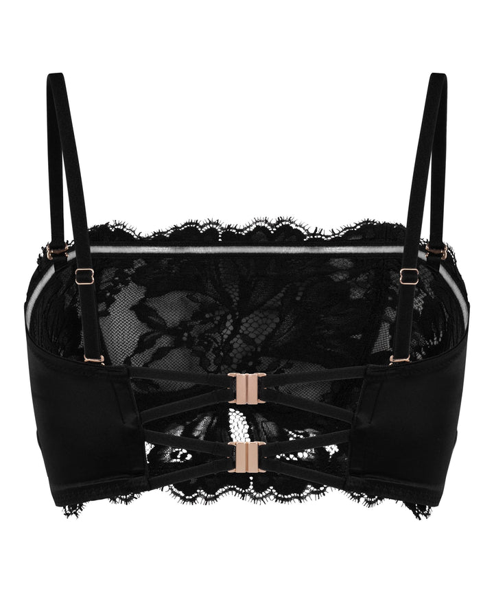 Grace Bralette - Caviar