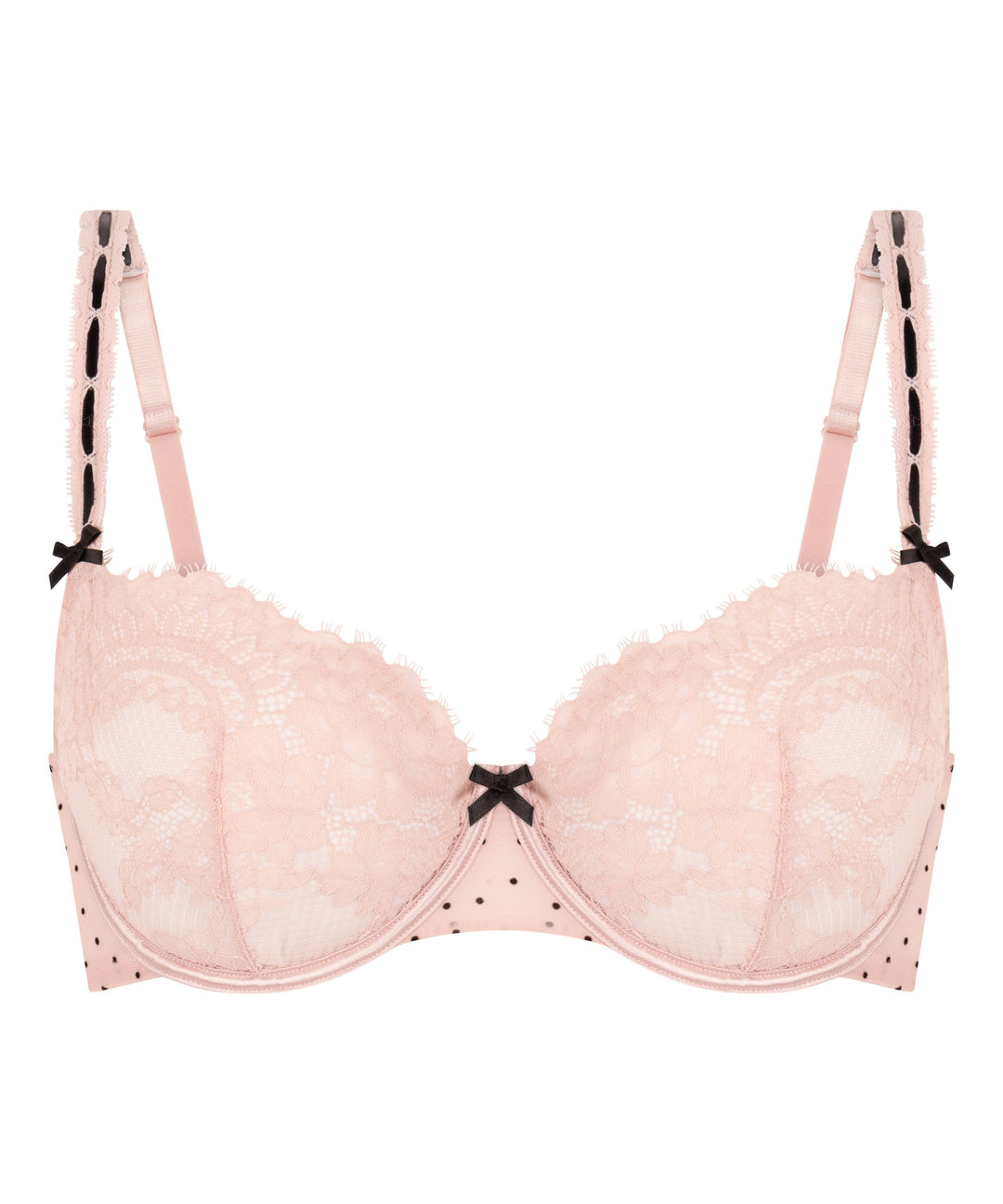Dorothy Non-Padded Underwired Bra - Rose Smoke