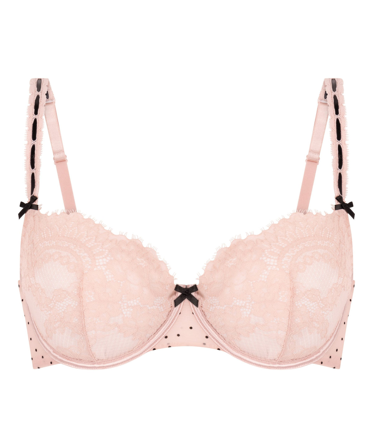 Dorothy Non-Padded Underwired Bra - Rose Smoke