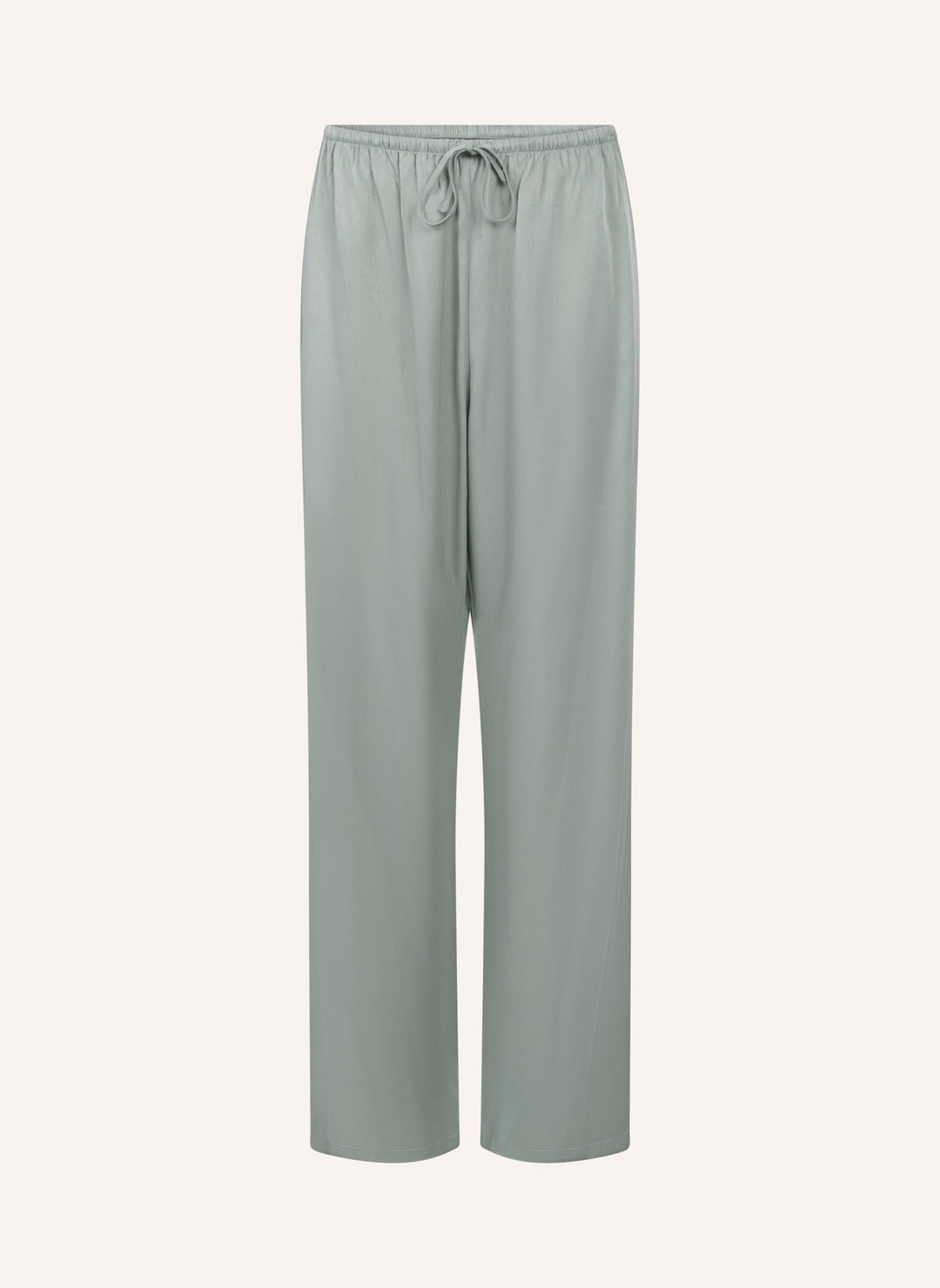 Satin Trousers - Iceberg Green