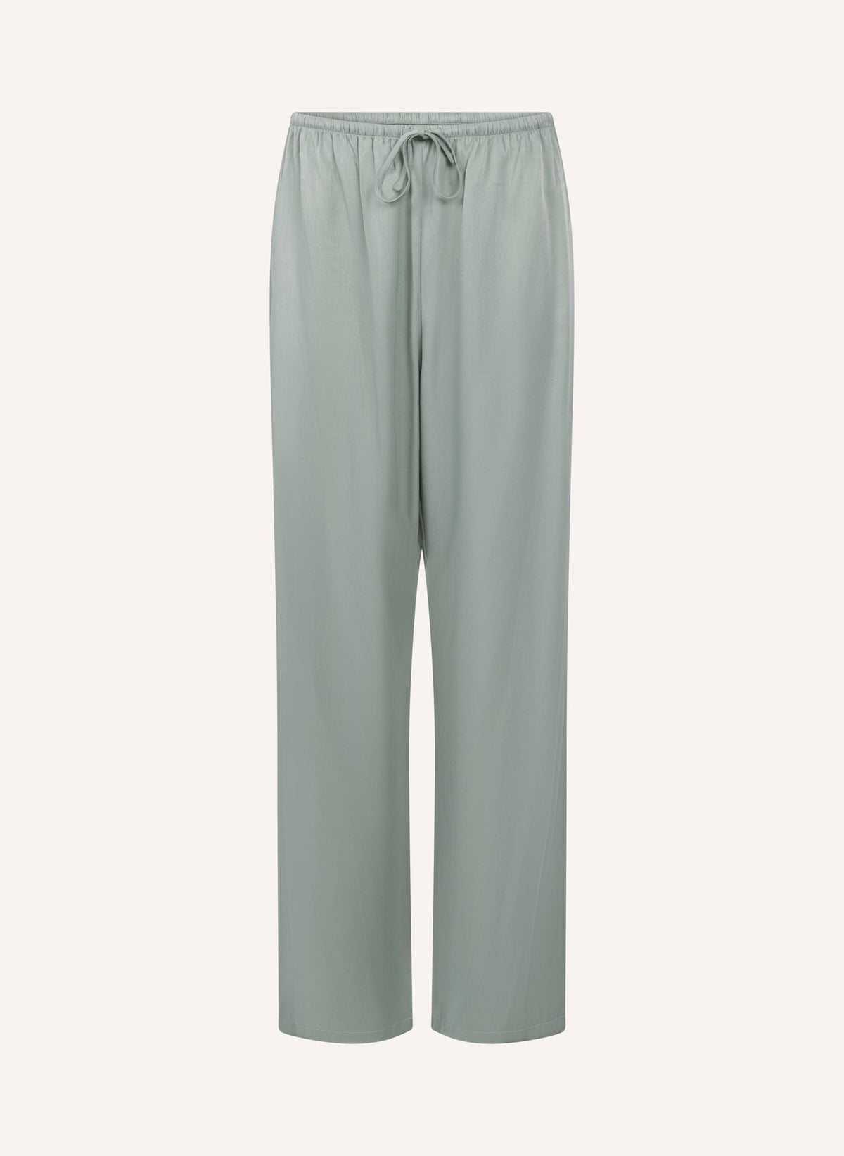 Satin Trousers - Iceberg Green