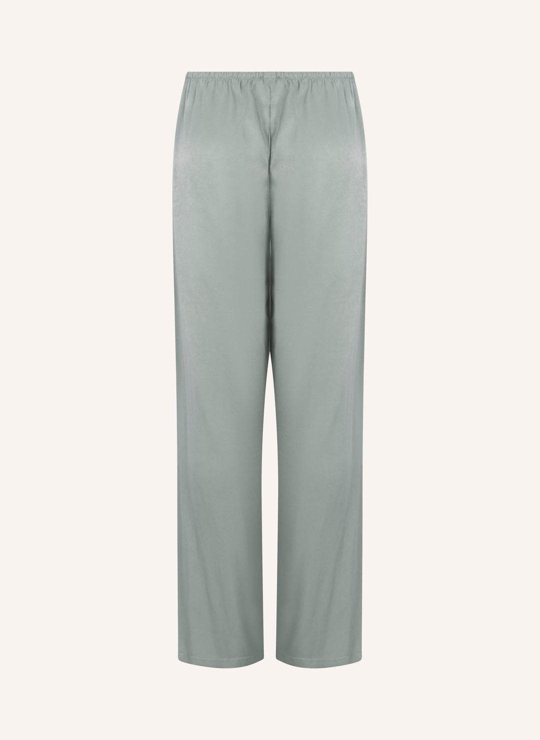 Satin Trousers - Iceberg Green