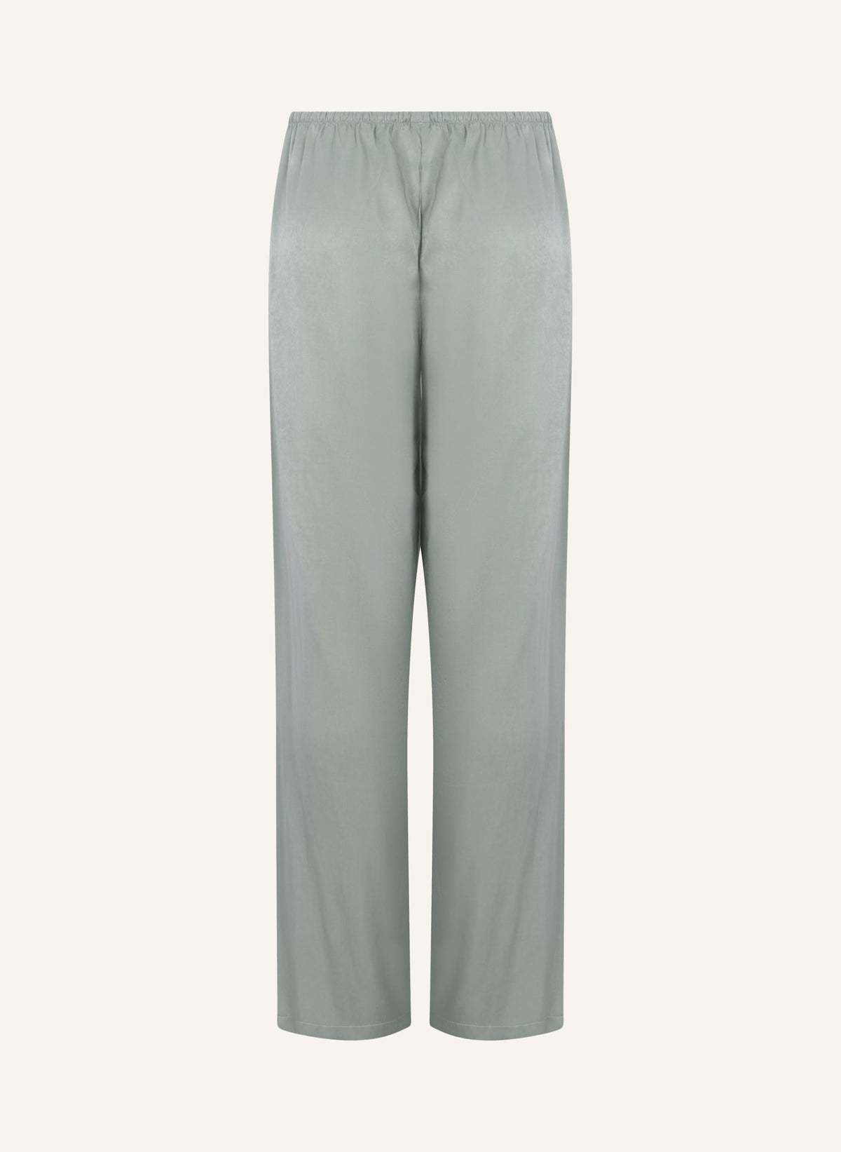 Satin Trousers - Iceberg Green