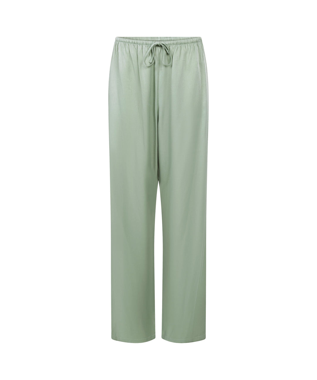 Satin Trousers - Iceberg Green