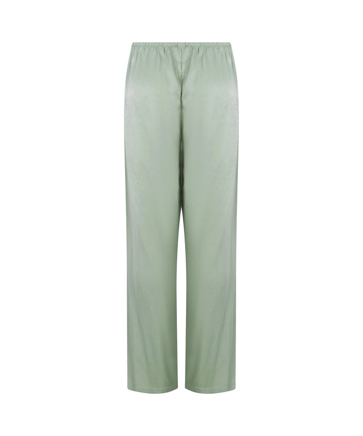 Satin Trousers - Iceberg Green
